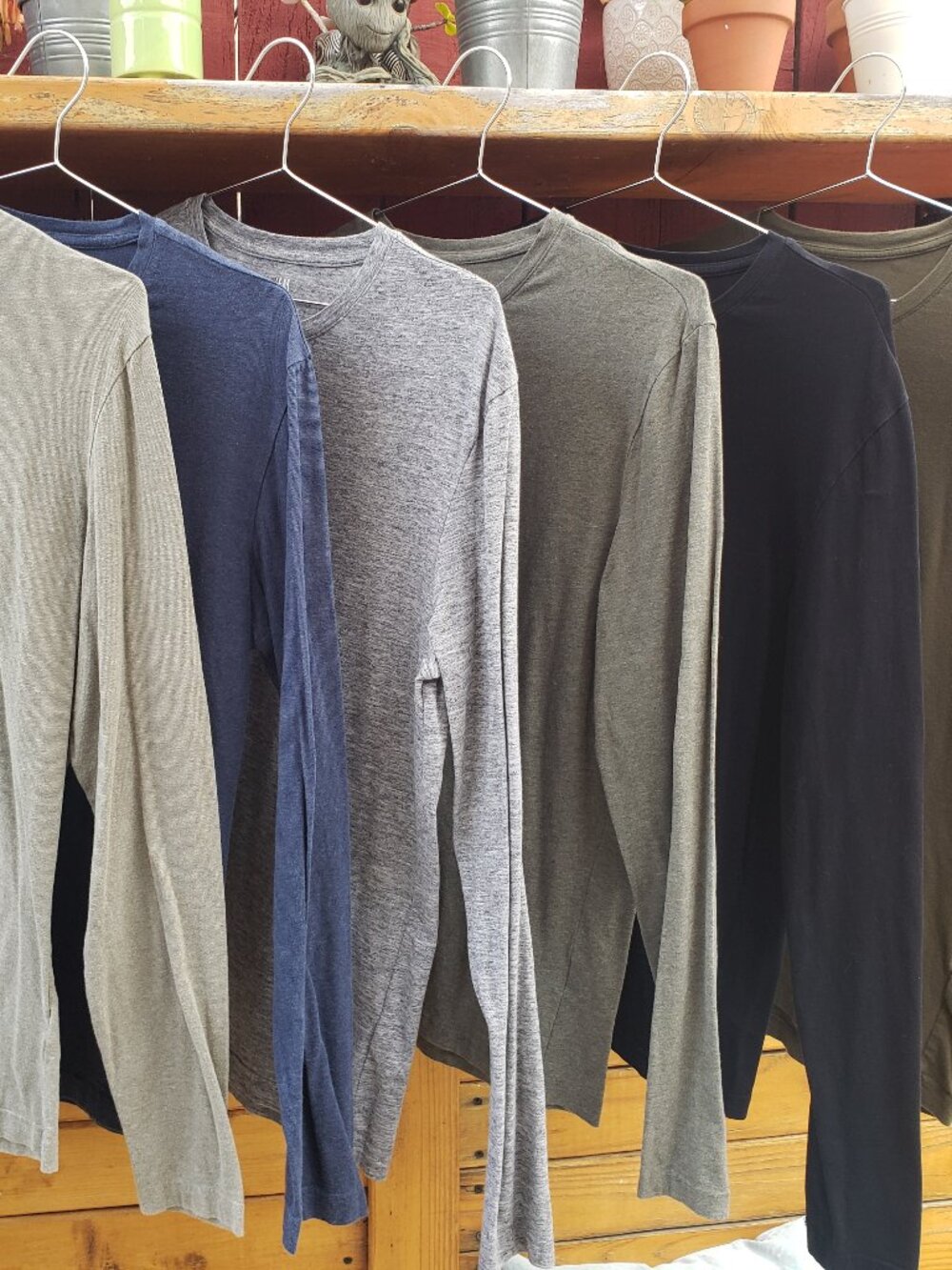 Lot of 6 H&M long sleeve shirts